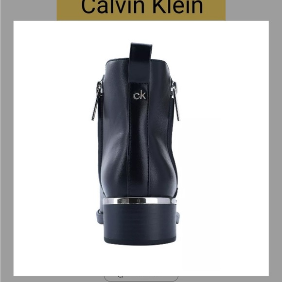 Calvin Klein | Casual Style Suede Faux Fur Plain Pin Heels Office Style - Picture 2 of 5